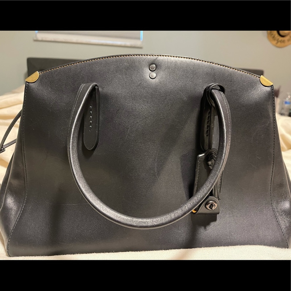 Authentic Genuine leather Coach Purse and Wallet